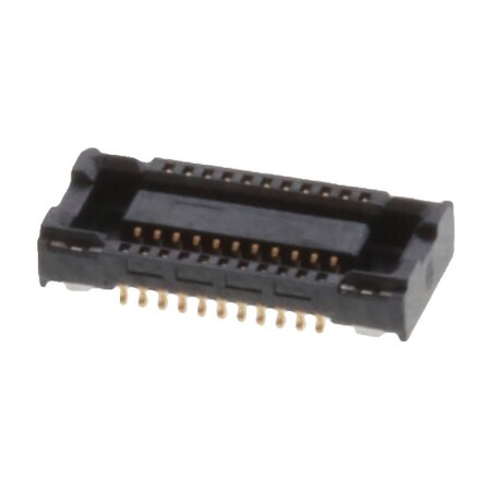 Molex Board To Board & Mezzanine Connectors 22 Ckt Receptacle J-Leads & Solder Tab 513382274